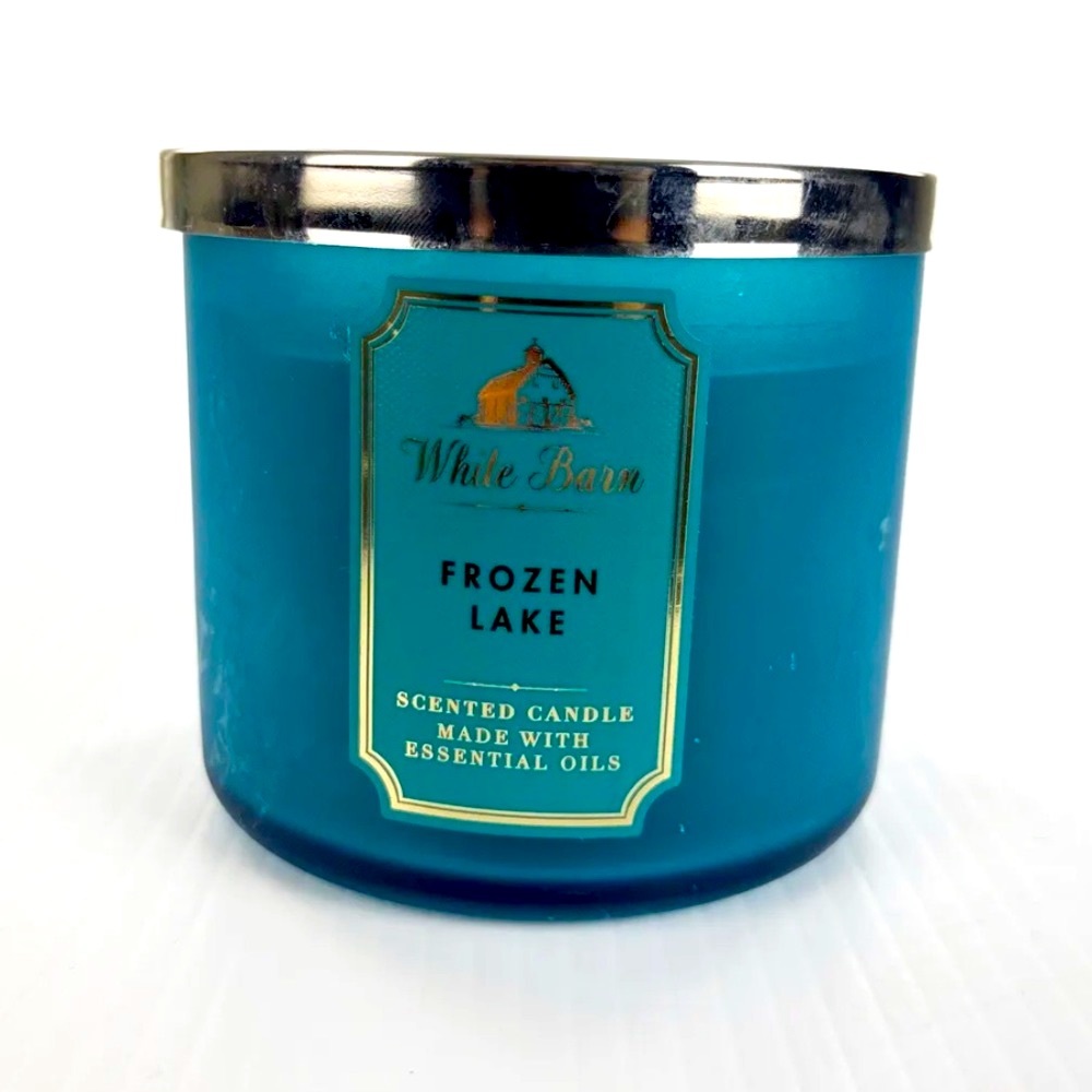 White Barn Frozen Lake 3 wick Candle